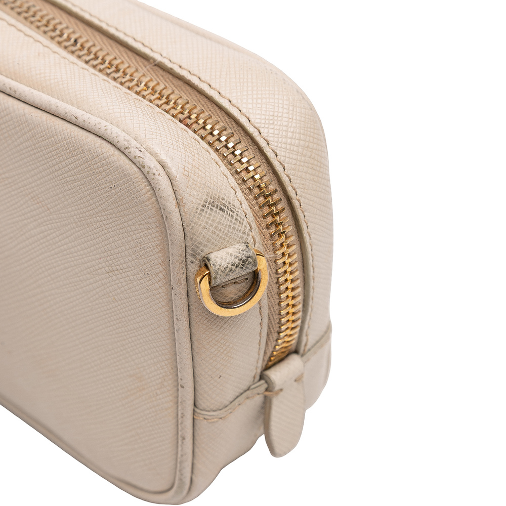 Pre-Loved Prada Mini Saffiano Lux Camera Bag - Picture 9 of 11